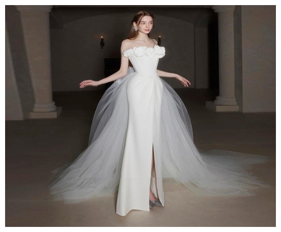 Evening Dress 0059 Xi'an Qian Liu Fan Trade Co., Ltd.